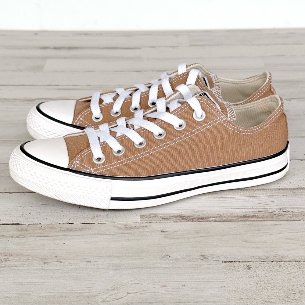 Converse Chuck Taylor All Star Low Top Hot Tea Tan Sneakers Men 5 / Women 7 - Picture 11 of 15